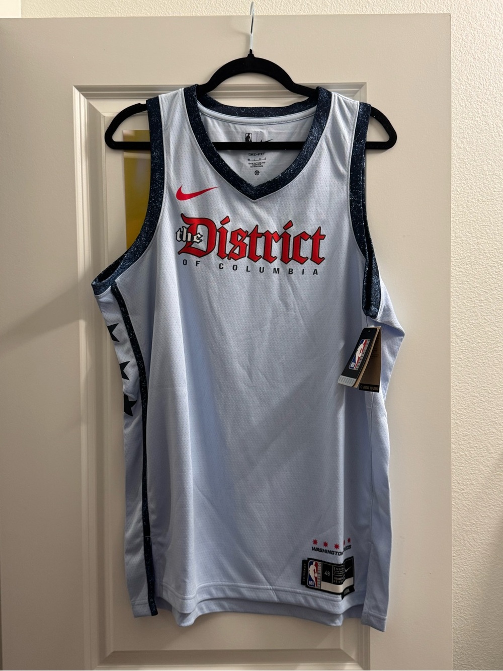 Nike Washington Wizards City Edition NBA Jersey Size 48/L – NWT